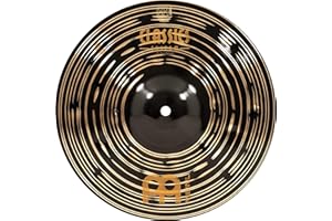 Meinl Cymbals Classics Custom Dark Splash — 12 Zoll (Video) Schlagzeug Becken (30,48cm) B12 Bronze, Dunkles Finish (CC12DAS)