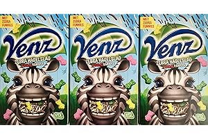 HDMIRRORR 3x 380g Venz Zebra Hagelslag Zartbitter & Vanille