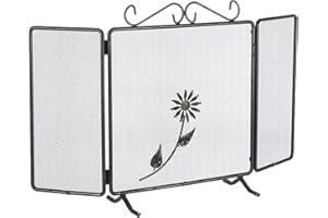 Artigian Ferro 687.d Parascintille, Nero, 80x50h cm