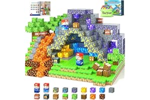 Soyee Magnetische Bausteine 100PCS Kinder Spielzeug Magnetische Baukästen Sensorisches STEM Jungen Spielzeug Klassenzimmer Essentials Geburtstagsgeschenke für 3 4 5 6 7 8 9 10 Jahren Jungen