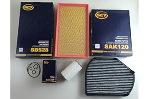 FILTER SET ÖLFILTER LUFTFILTER AKTIVKOHLEFILTER SCT GERMANY W210 240 280 320 430
