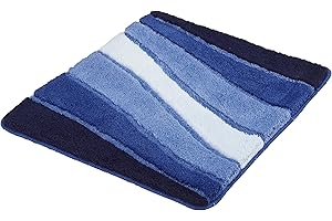 KLEINE WOLKE Meusch Dywanik łazienkowy Ocean niebieski 55 x 65 cm