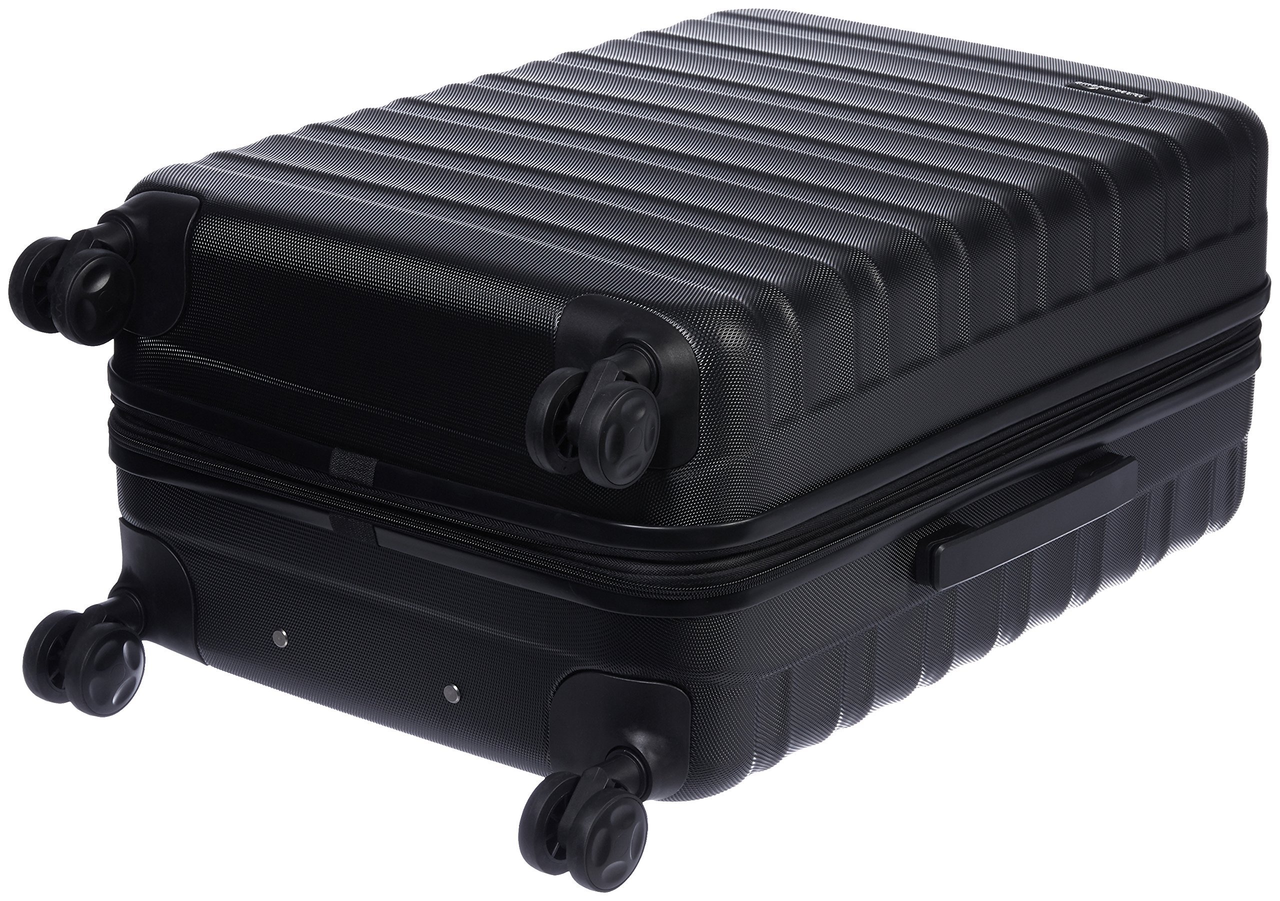 Valigeria Nero Valigia Trolley rigido con rotelle girevoli 78 cm Basics  urban-earth.co.uk