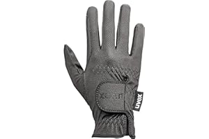 Uvex Sportstyle - Gants d’équitation Élastiques pour Hommes et Femmes - Excellente Adhérence et Durable - Compatible avec Un Écran Tactile