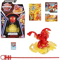 Spin Master Bakugan Battle Pack 5er-Set – Mit Special Attack Figuren, Karten & XL-Ripcord