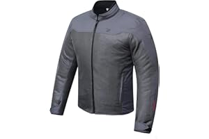 DEGEND SMART MAN | Chaqueta Moto Hombre Resistente al Calor de Verano con Protectores Desmontables | Homologada
