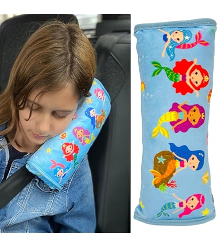 Cuscino Per Cintura Di Sicurezza Bambini - Design Unicorno, Morbido E Regolabile - Foto 12