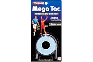 TOURNA Unique Overgrip Mega TAC 3er - Mango de Raqueta de Tenis