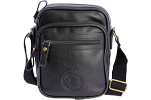 CORONEL TAPIOCCA Coronel Tapioca - Bandoleras Hombre - Bolso Hombre - Bolso hombre bandolera - Bolso Bandolera hombre - Bandolera piel hombre para uso diario, casual, viaje o negocios