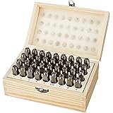 Amazon Basics Kit perforatore in metallo e pelle da 7,87 mm Marrone