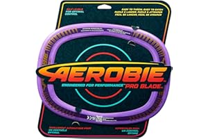 Aerobie Pro Blade, disco volante da esterno, anello da lancio auto-livellante, dai 5 anni in su, viola