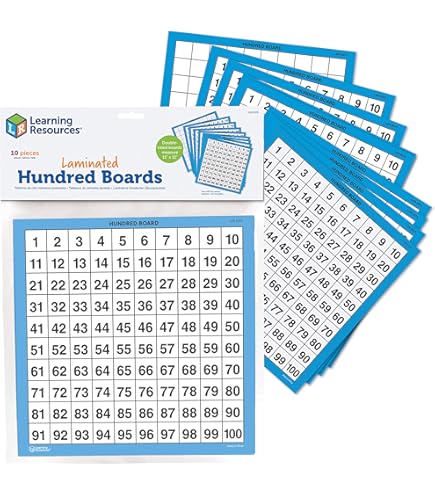 Coogam Manipulateurs De Maths Pour Enfants, 6 Cadres De Dix Et 60