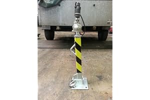 COBRA PRO UK Hitch Security post Ideal for securing Trailers and Caravans with bolts and Padlock