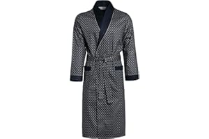 R REVISE Revise RE-504 Cienki bawełniany szlafrok męski – 100% bawełna