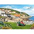 Ravensburger Picturesque Landscapes No.1 Yorkshire Whitby & Runswick Bay 2x 500 Piece Jigsaw Puzzle for Adults and Kids Age 10 Years Up