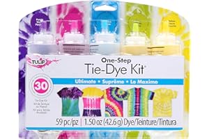 Tulip One Step Tie-Dye Kit 5 Farbe Ultimate, 59 teilig