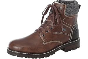 Rieker Herren Mode-Stiefel, Black Toffee Granite 32031 01, 46 EU