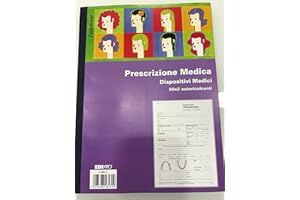 EDIPRO - E5853A - Blocco prescrizione medica dispositivi medici 50x2 autoricalcante f.to 22x29,7
