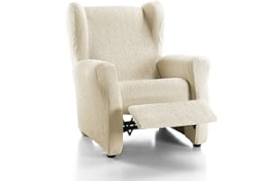 Martina Home Emilia Funda Sillón Relax, Tela, Marfil, 33x8x42 cm