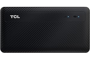TCL Linkzone - MW42V Módem Módem Móvil 4G, LTE (Cat.4), WiFi, Hotspot hasta 15 Usuarios, Ligero y Portátil con App Dedicada de Gestión, Negro [Italia]