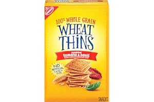 Nabisco Wheat Thins Sundried Tomato & Basil Snacks, 9 Oz.