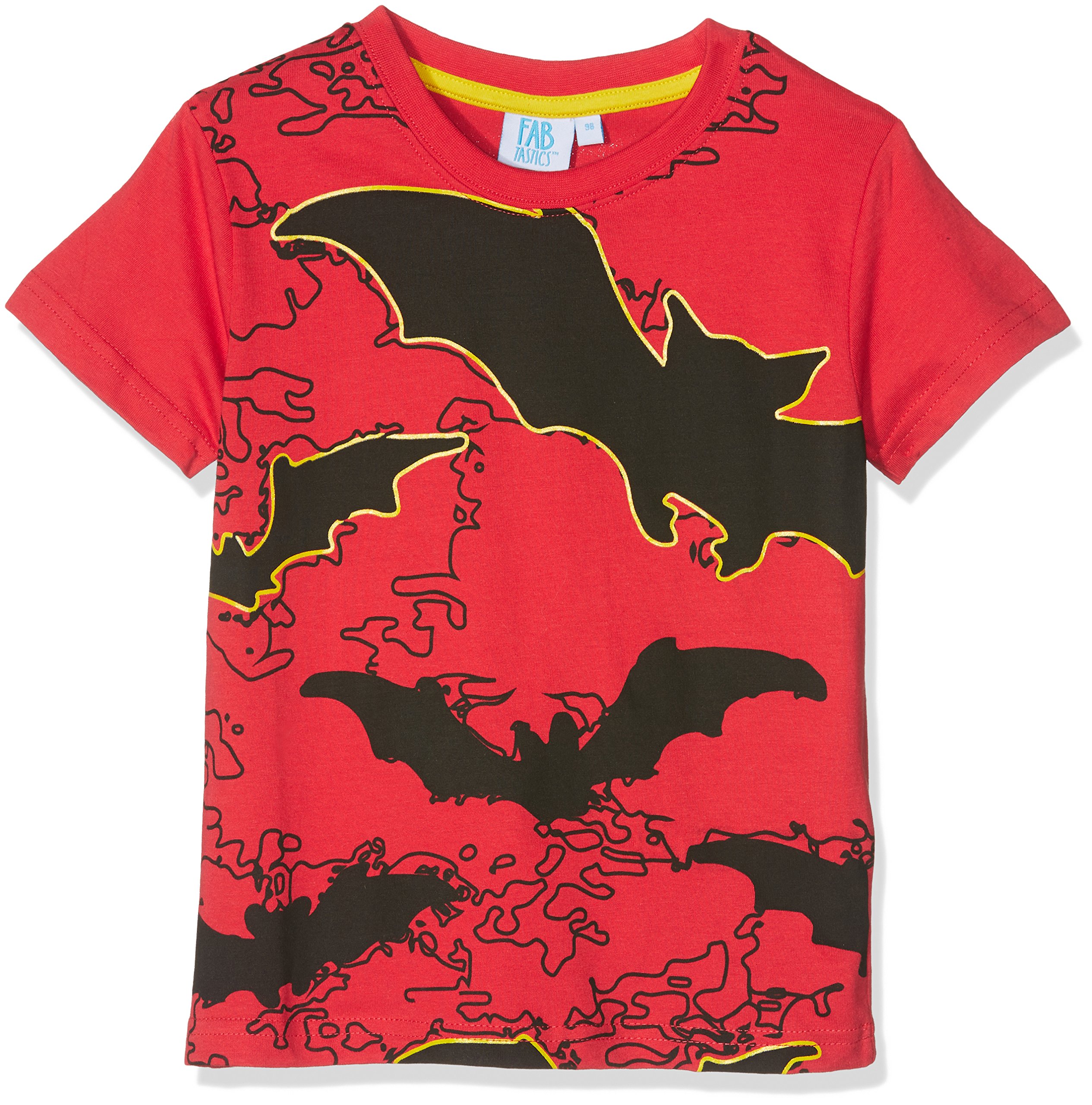 FABTASTICS-Jungen-T-Shirt-mit-Fledermusen-LEGO-BATMAN