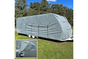 your GEAR Funda para autocaravana Bonito 470-510 • Funda protectora para autocaravana de 4 capas para una anchura de 230 a 250 cm