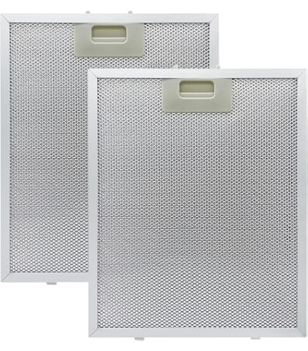 Filtro Per Cappa Da Cucina 320x320x9 Mm In Acciaio Inox - 5 Strati Anti-Grasso, Compatibile Universale, Sostituzione - 4