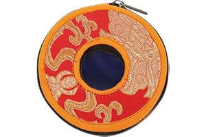 Abaodam Bell Ring Set Bell Storage Bag Tingsha Bells Case Home Nepal Bell Case Tingsha Bells Storage Pouches Tingsha Bells Bags Tingsha Cymbals Supplies