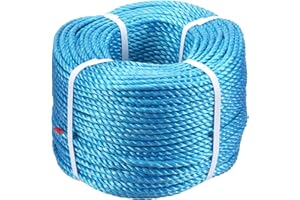 Direct Manufacturing Blue Polyproplene Rope Coils (10mm - 220m)