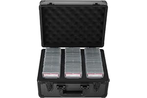 FUNGUYS Graded Sports Card Storage Box - Card Case - Trading Card Storage Box - Trading Card Box - Trading Card Case for Pokemon Cards - Baseball Card Storage Box - Sports Card Storage Boxes, MTG Card Storage