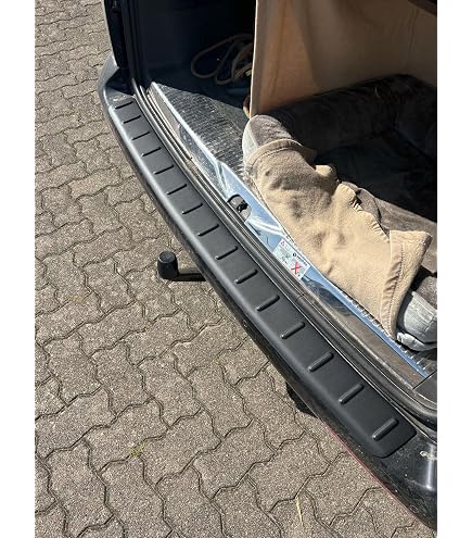 CHROMEMASTER Protection Seuil De Coffre Acier Inox Poli - VW T5 Multivan 2003-2015 - Anti-Rayures Et Élégante