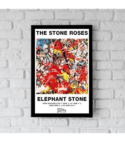 STONE ROSES The - A4 Wall Art Print, record cover 'She Bangs The