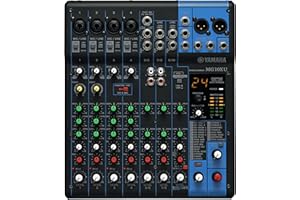Yamaha MG10XU - Mezclador compacto de 10 canales, preamplificadores de micro D-PRE, efectos SPX y funciones Audio USB