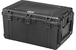 MAX MAX750H400 Valigetta ermetica, Nero, 750 x 480 x 400 mm