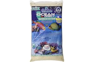 Carib Sea Ocean Direct Natural Live Piasek Koralowy Biały Akwarium 9,07 kg