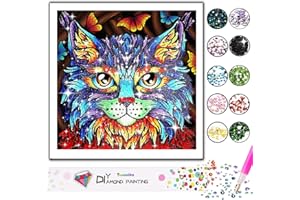 SUNMIKE Regalo Ragazza 8 9 10 11 12 13 Anni, Diamond Painting Cavallo Kit Lavoretti Bambini 7-11 Anni Hobby Creativi Adulti Attività Manuale Bambina 10-12 Idee Regali Compleanno Femmina Ado Regalo di Natale