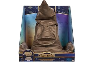 WIZARDING WORLD Harry Potter - Interaktiver Sprechender Hut mit Sound, Spielzeug für Kinder ab 5 Jahren, offiziell lizenzierter Fanartikel