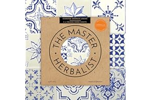 The Master Herbalist Fragrant Scented DRAWER LINERS (FOLDED) | Pack of 5 Sheets | Contains Essential Oils | Made in the UK (Neroli & Ylang Ylang, Folded)