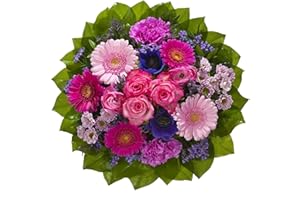 Dominik Blumen und Pflanzen, Blumenstrauß "Magic" mit Rosen, Gerbera, Anemonen, Nelken und Ranunkeln