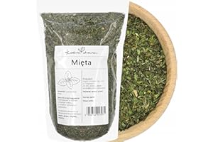 Menthe Feuilles Séchées – Infusion Naturelle, Arôme Rafraîchissant, Idéale pour Tisanes, Boissons et Cuisine 500 Grammes | KUCHNIA ZDROWIA