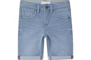NAME IT Boy's Nkmsilas Slim DNM L Shorts 2272-tx Noos Shorts