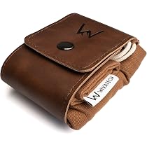 Greenburry Vintage Geldbörse Aus Leder – Klein & Praktisch, Sattelbraun Mit Druckknopf, 10 Cm