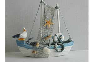 GBBC Wooden Fishing Boat Ornament
