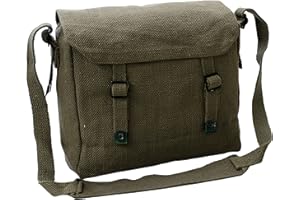 OUTBOUND Small Canvas Webbing Messenger Bag