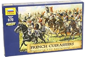 GSI CREOS Zvezda 1: 72 500788037 – Set di Figure storiche Französiche Kürassier 1812
