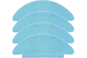 Lubluelu 4 panni di ricambio per aspirapolvere robot SL60 Pro, SL68 Plus, SL60D, SL60W, SL68, SL68W, SL61