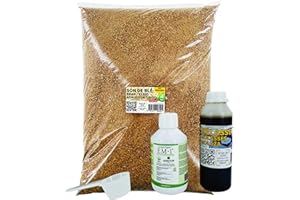 WormBox Moutta | Kit DIY | Fabriquer Son Bokashi activateur/Starter/Compost | Jusqu’à 4 kg