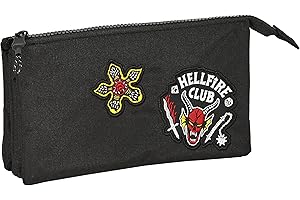 SAFTA PORTATODO TRIPLE STRANGER THINGS