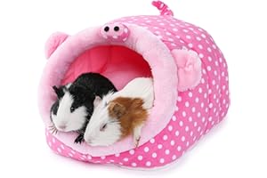 JanYoo Chinchilla House Ferret Bed Accessories Tunnel Pouch for Hedgehog Supplies(XL,Pig)